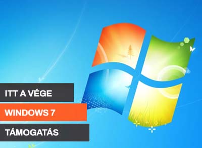 Windows 7 támogatása megszűnt